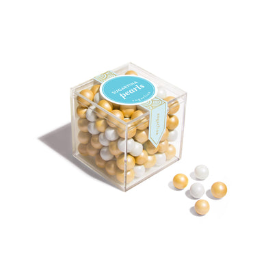 Sugarfina Milk Chocolate Pearls - Gold & White Easify - Sugarfina Australia