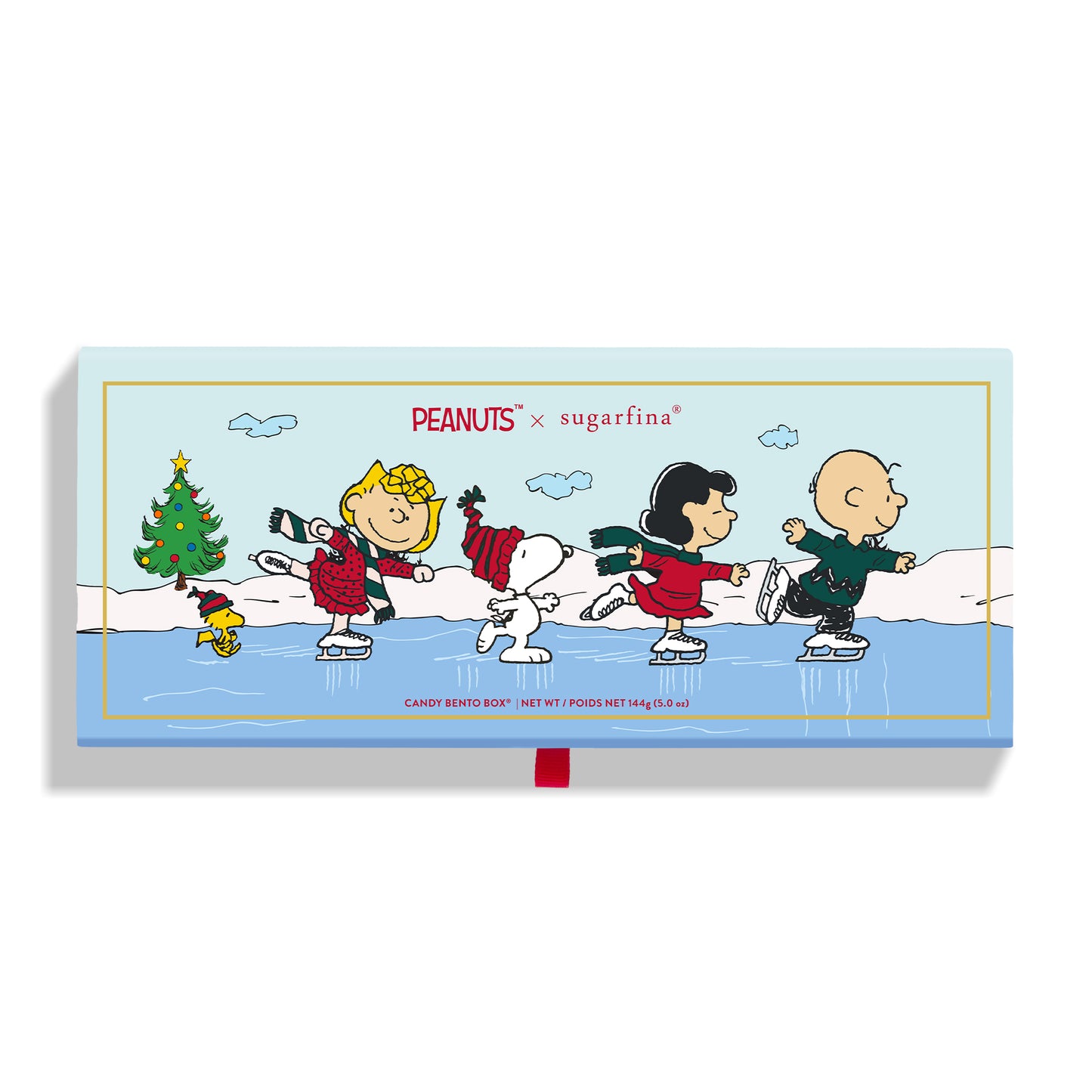 Peanut's X Sugarfina 3 Piece Pop-Up Candy Bento Box