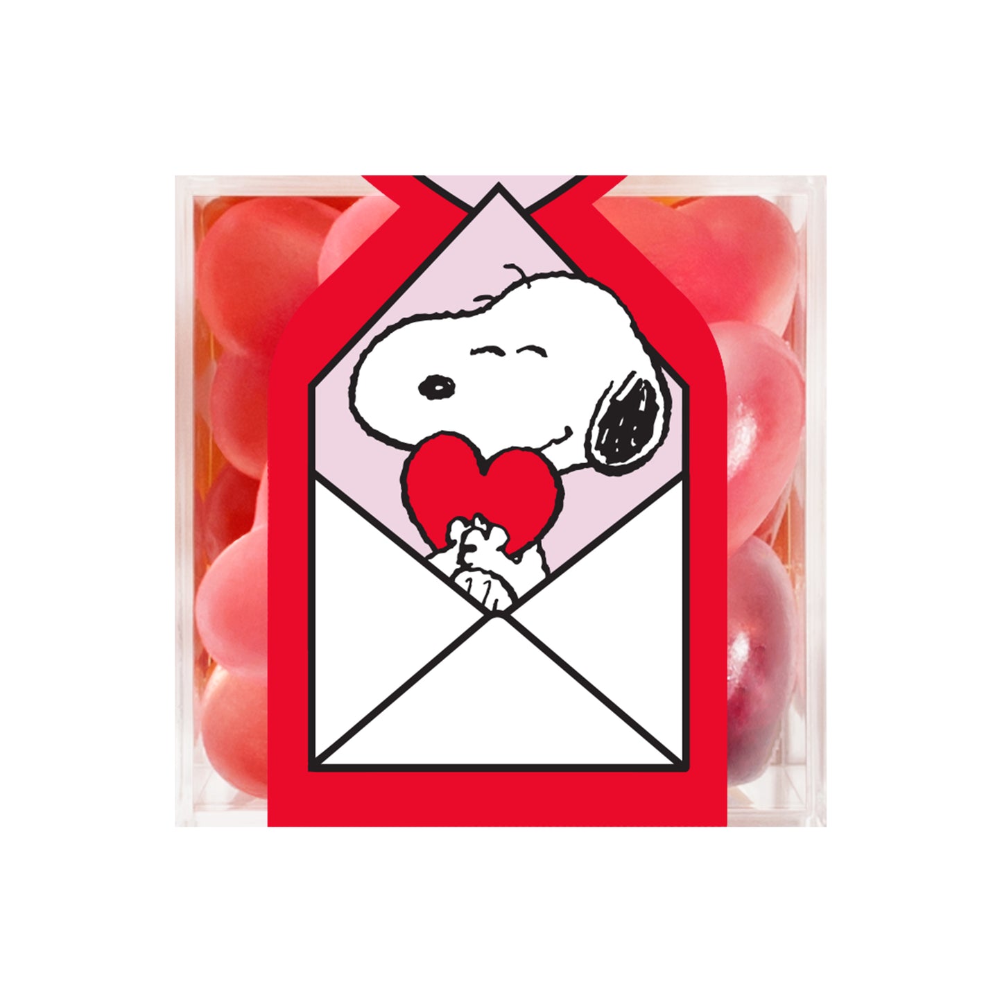 Snoopy Strawberry Hearts