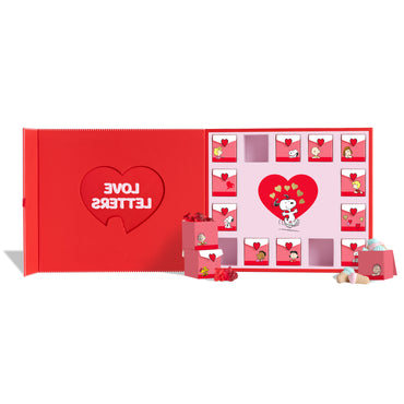 Peanuts X Sugarfina Love Letters Candy Tasting Collection