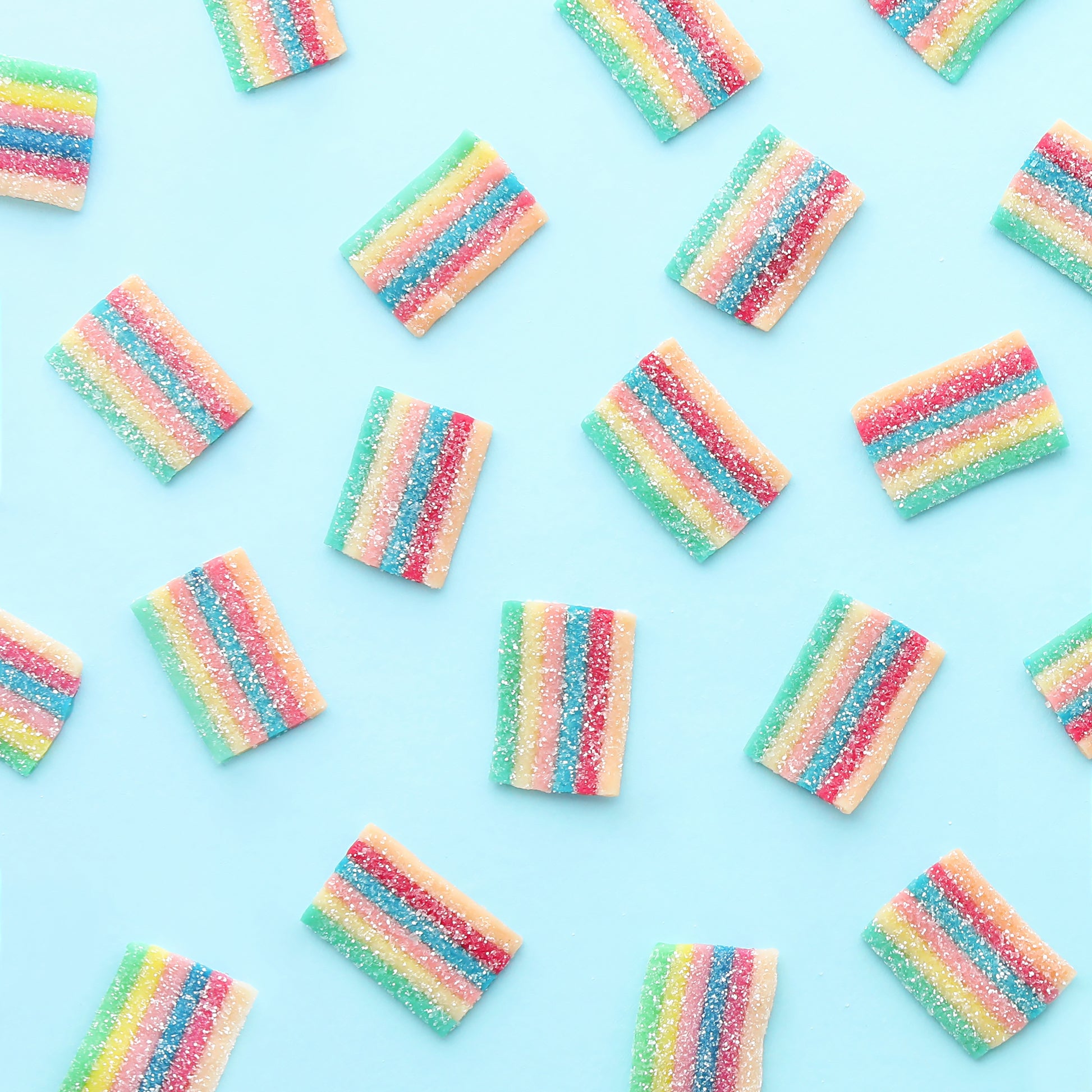 Sour Rainbows Gummy Strips Easify - Sugarfina Australia