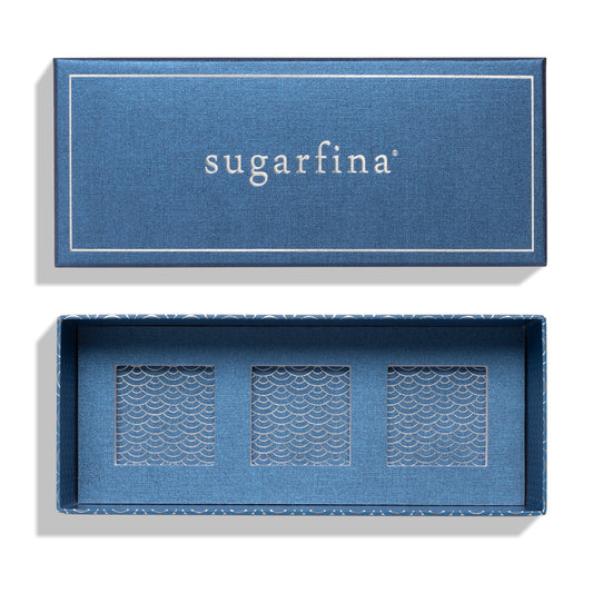THREE PIECE BENTO NAVY DYO Easify - Sugarfina Australia