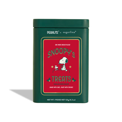 Peanuts X Sugarfina Snoopy's Treats Holiday Tin