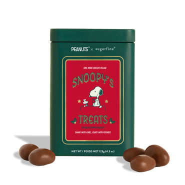 Peanuts X Sugarfina Snoopy's Treats Holiday Tin