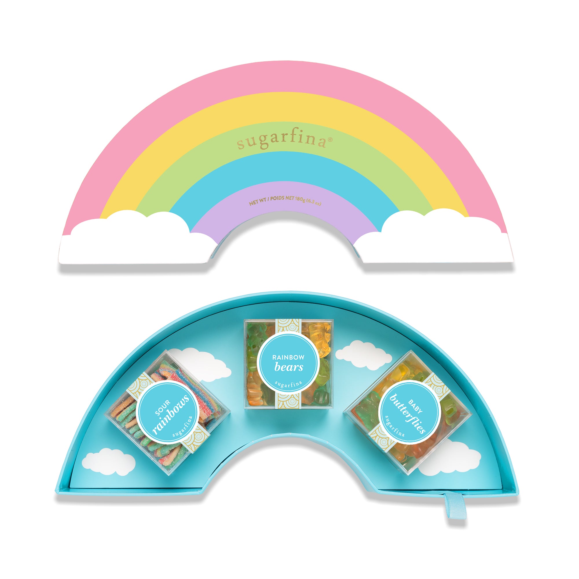 RAINBOW GUMMY CANDY BENTO BOX® - 3 PIECE - Sugarfina Australia