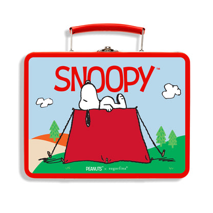 Snoopy Tin Lunch Box 3Pc Bento Box® Peanuts®